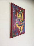 The fat ballet dancer (40x50cm)