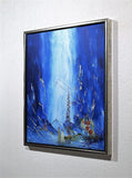 A stay in time (50x60cm) - Danish Gallery - Moderne, abstrakte malerier. Online galleri med original, unik kunst til din bolig. 