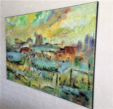 Landscape composition no. 2335 (110x70cm)