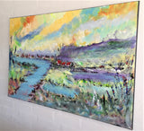 Landscape composition no. 2333 (110x70cm)