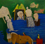 The primordial soup (100x100cm)