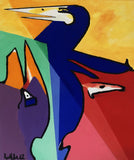 Waiting for food (60x80cm)