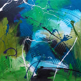 Glimpse of a distant past (80x80cm)