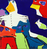 Different animal species in batches (85x85cm)