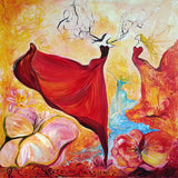 Forever passion ( 100x100 cm )