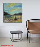 Landscape composition no. 2520 (60x60cm)