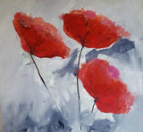 Untitled ( 40x40 cm ) - Danish Gallery - Moderne, abstrakte malerier. Online galleri med original, unik kunst til din bolig. 