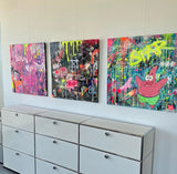 A star is born (80x80cm)