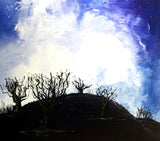 The old oak trees (135x120cm)