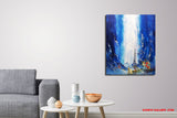 A stay in time (50x60cm) - Danish Gallery - Moderne, abstrakte malerier. Online galleri med original, unik kunst til din bolig. 