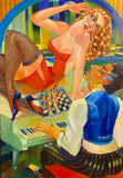 The music of chess (70x100cm)