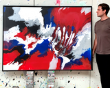 Why the narrative derivation (184x134cm)